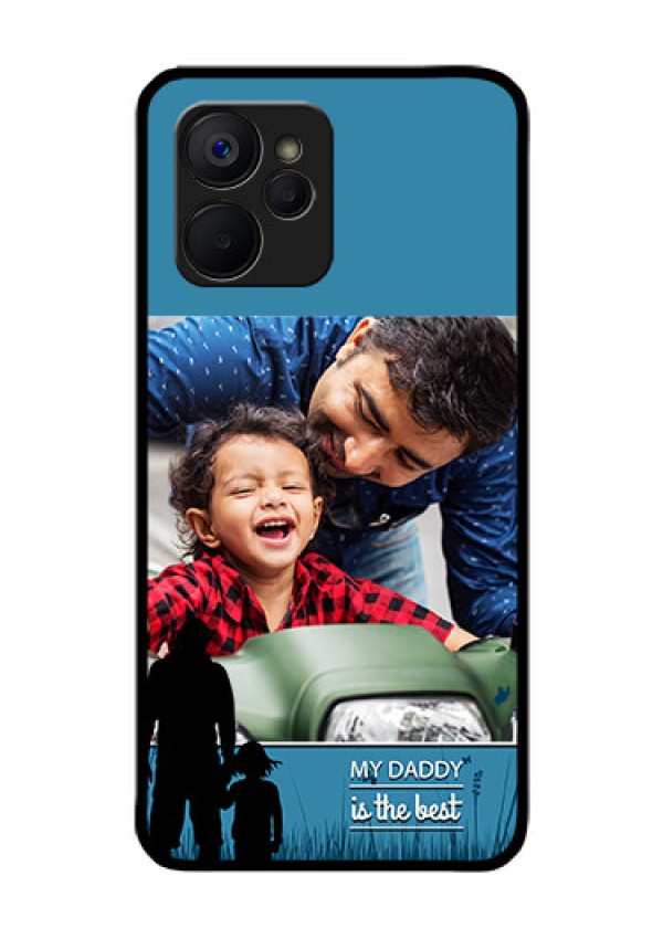 Realme 9i 5G Custom Glass Mobile Case - Best dad design