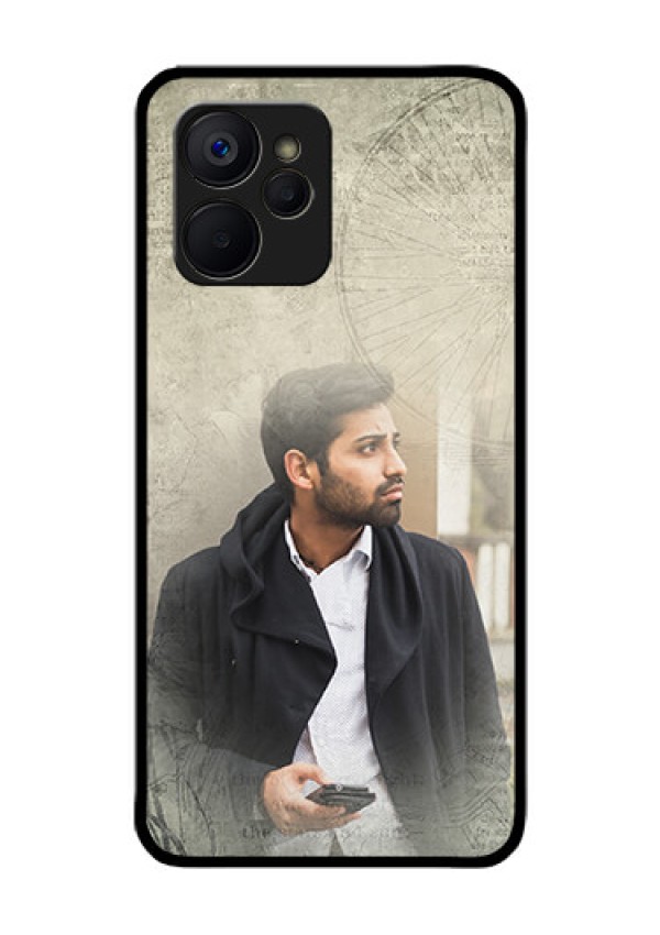 Realme 9i 5G Custom Glass Phone Case - with vintage design
