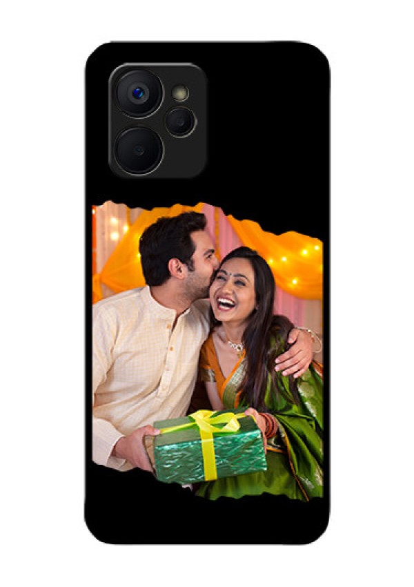 Realme 9i 5G Custom Glass Phone Case - Tear-off Design