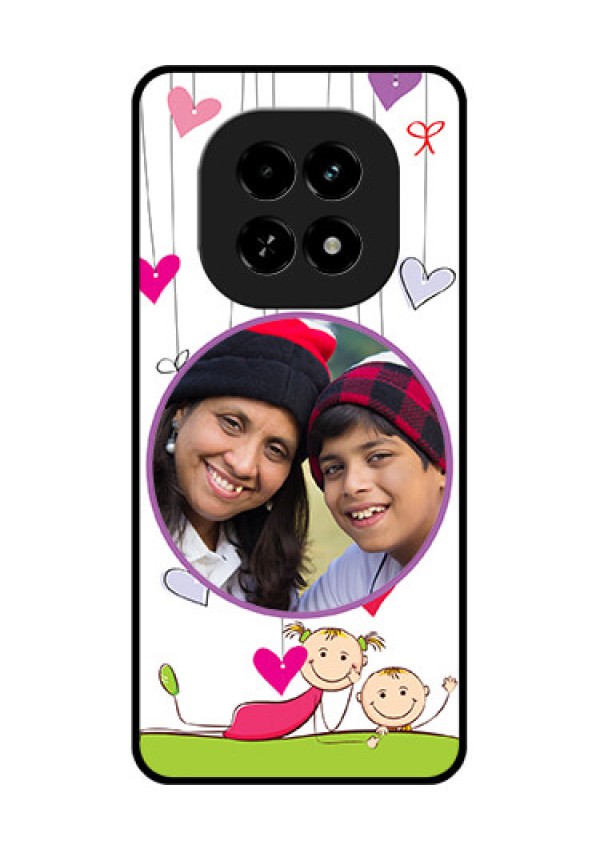Realme C63 5G Custom Glass Phone Case - Cute Kids Phone Case Design
