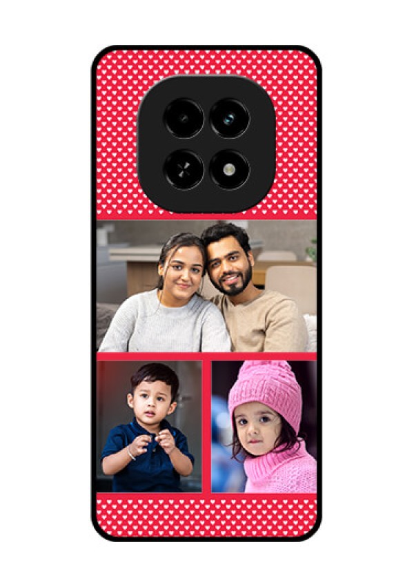 Realme C63 5G Custom Glass Phone Case - Bulk Photo Upload Design