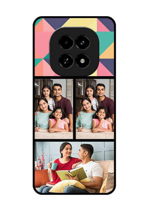 Realme C63 5G Custom Glass Phone Case - Bulk Pic Upload Design