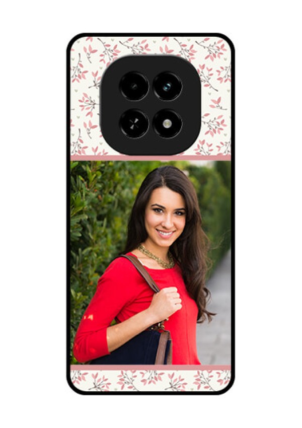 Realme C63 5G Custom Glass Phone Case - Stunning Floral Design