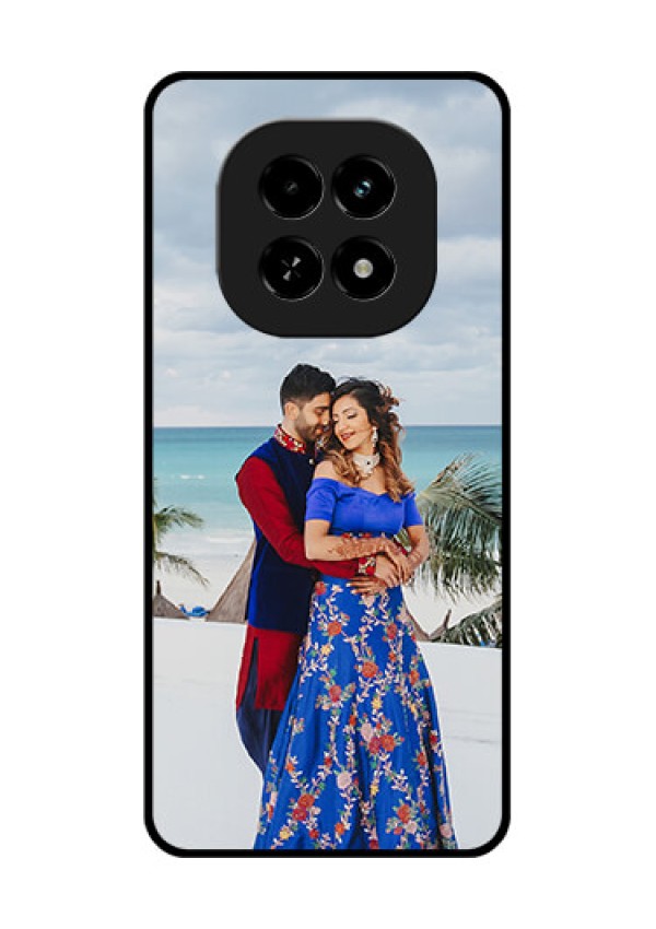 Realme C63 5G Custom Glass Phone Case - Upload Full Picture Design