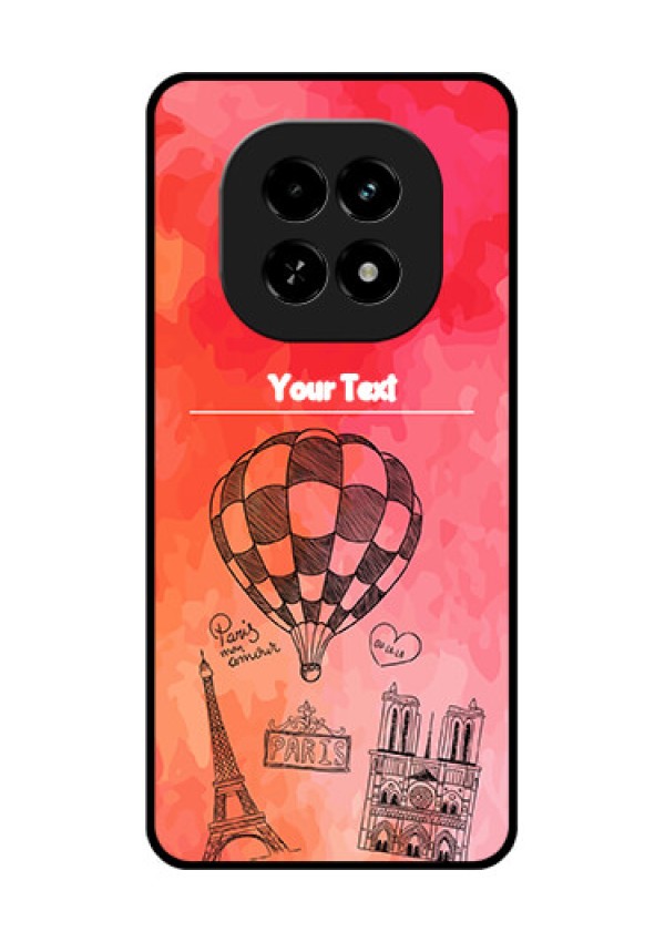 Realme C63 5G Custom Glass Phone Case - Paris Theme Design