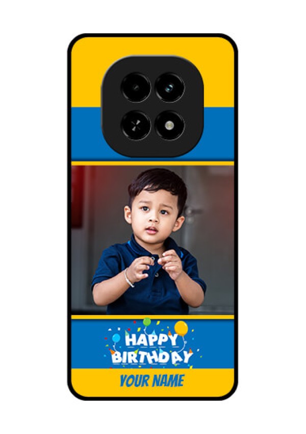 Realme C63 5G Custom Glass Phone Case - Birthday Wishes Design