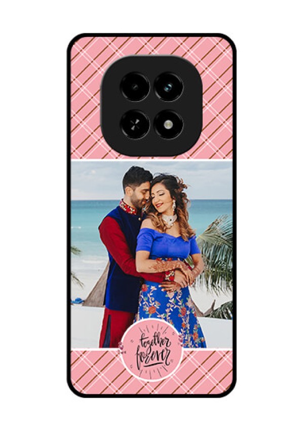 Realme C63 5G Custom Glass Phone Case - Together Forever Design