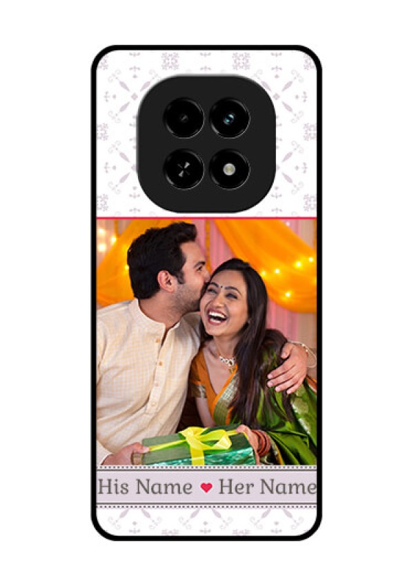 Realme C63 5G Custom Glass Phone Case - With Photo And Ethnic Design