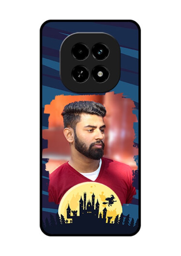 Realme C63 5G Custom Glass Phone Case - Halloween Witch Design