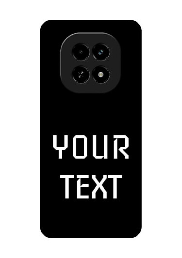 Realme C63 5G Custom Glass Phone Case - Your Name Design