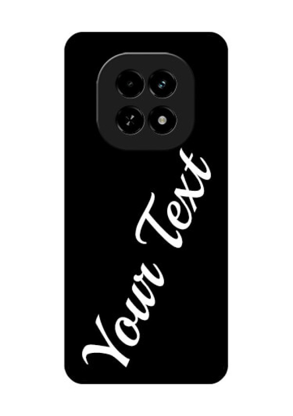 Realme C63 5G Custom Glass Phone Case - With Your Name Design