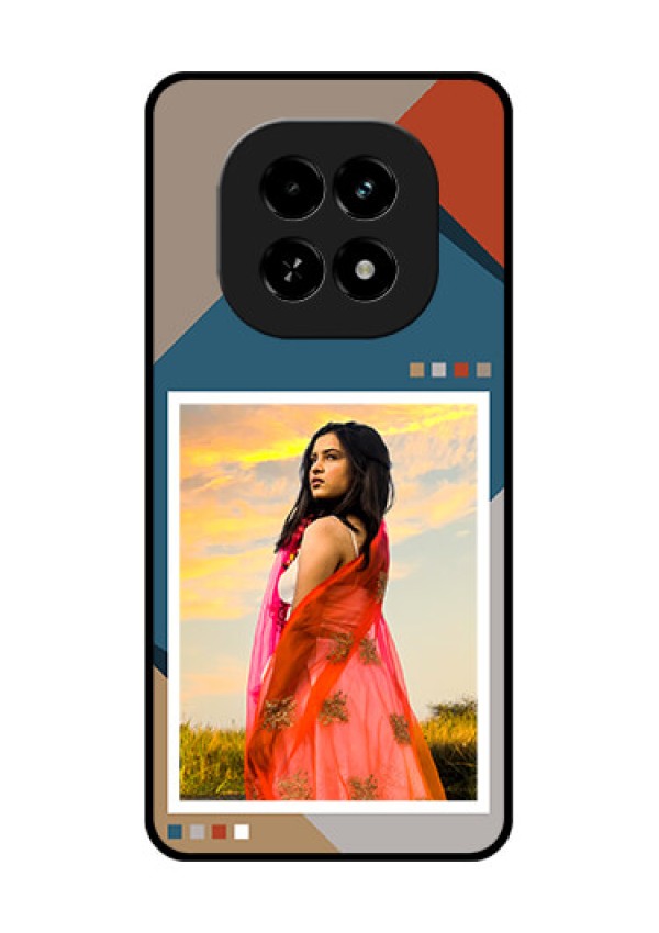 Realme C63 5G Custom Glass Phone Case - Retro Color Pallet Design