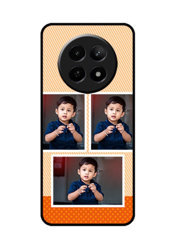 Realme C65 5G Custom Glass Phone Case - Bulk Photos Upload Design