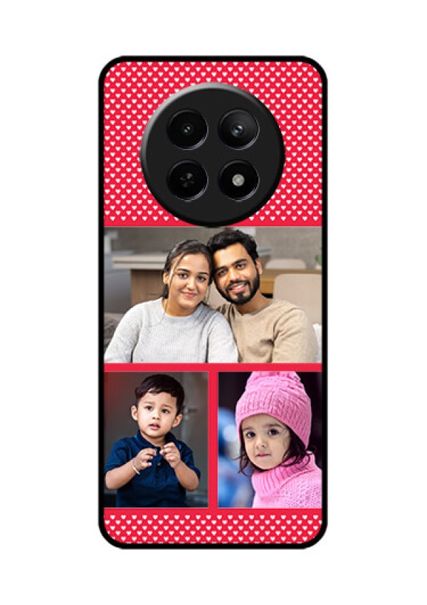 Realme C65 5G Custom Glass Phone Case - Bulk Photo Upload Design