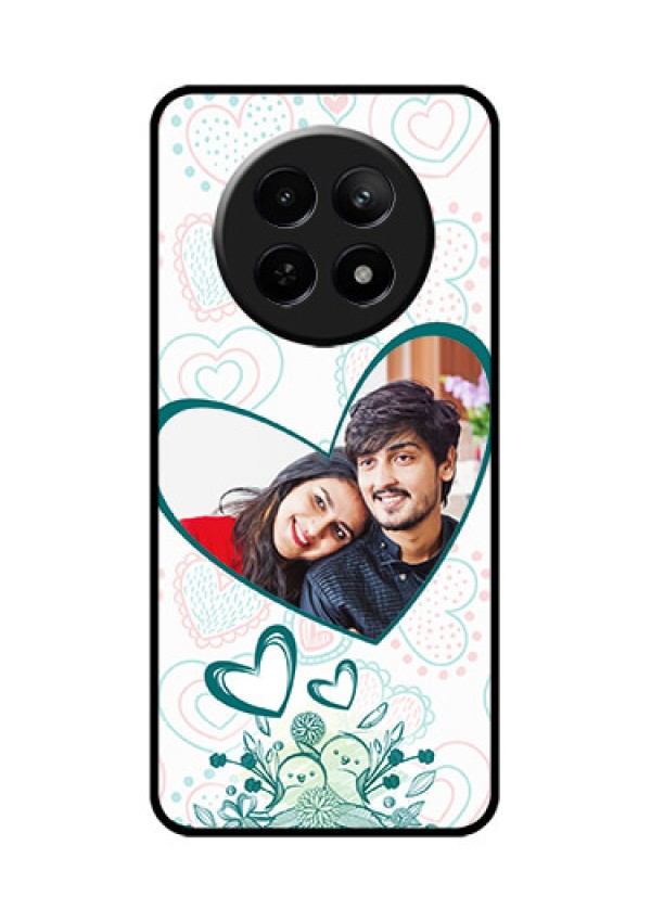 Realme C65 5G Custom Glass Phone Case - Premium Couple Design