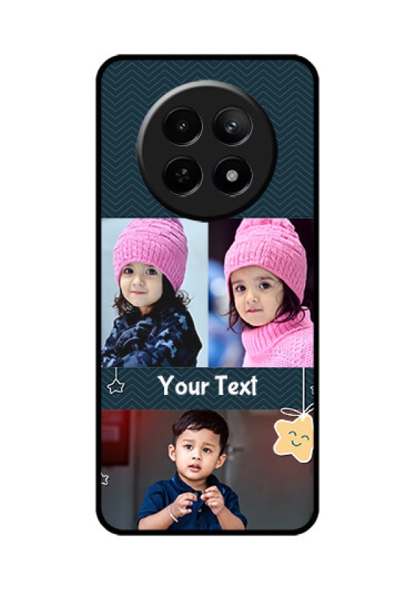 Realme C65 5G Custom Glass Phone Case - Hanging Stars Design