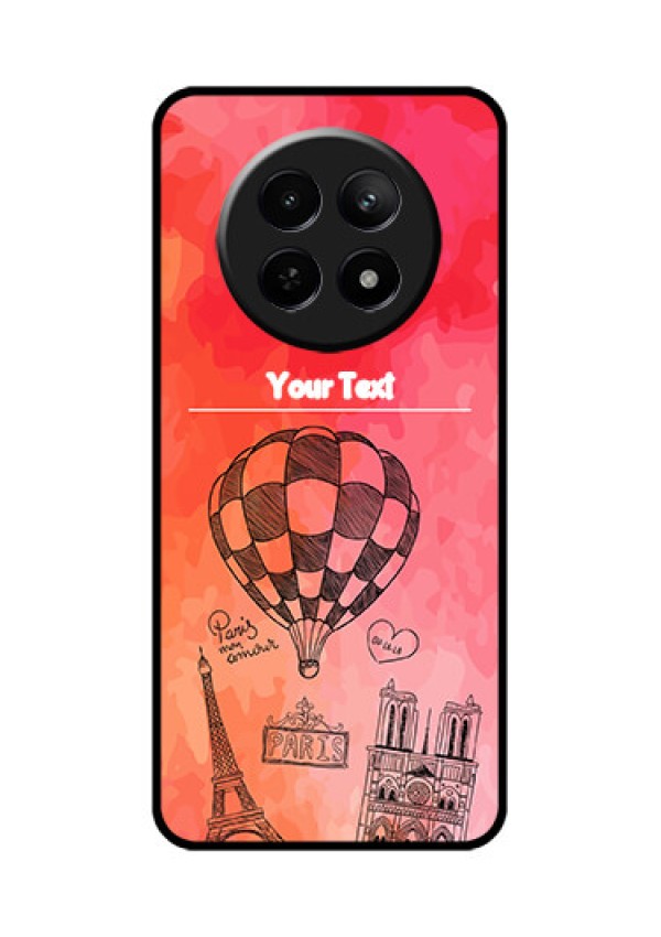 Realme C65 5G Custom Glass Phone Case - Paris Theme Design