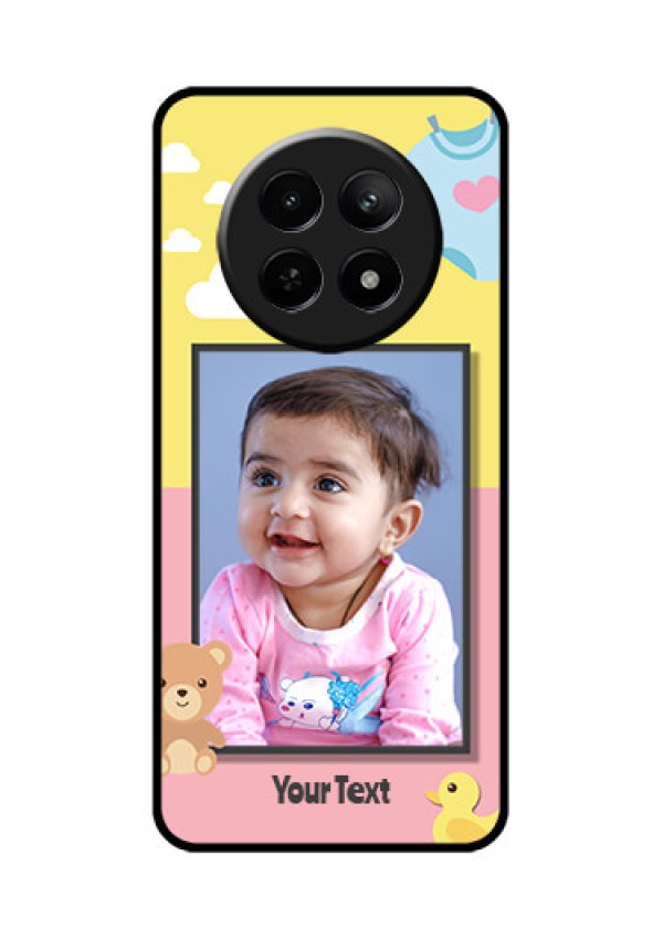 Realme C65 5G Custom Glass Phone Case - Kids 2 Color Design