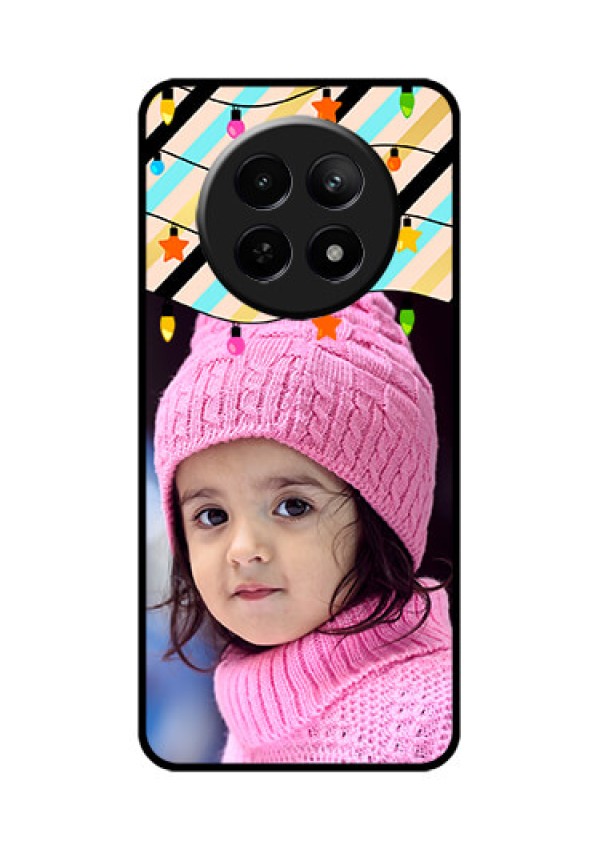 Realme C65 5G Custom Glass Phone Case - Lights Hanging Design