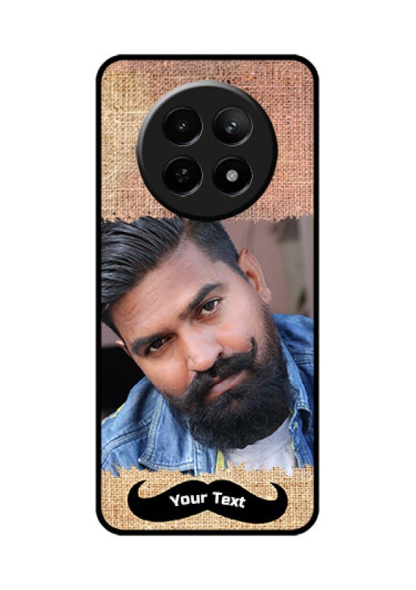 Realme C65 5G Custom Glass Phone Case - With Texture Design