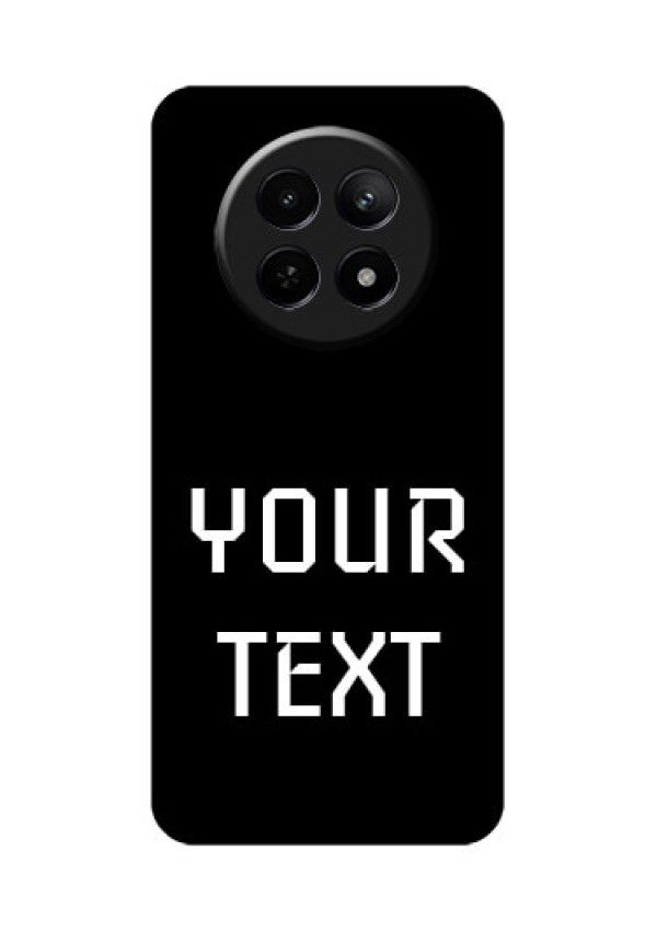 Realme C65 5G Custom Glass Phone Case - Your Name Design