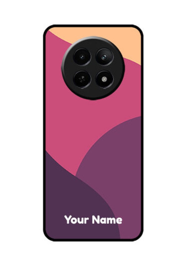 Realme C65 5G Custom Glass Phone Case - Mixed Multi - Colour Abstract Art Design