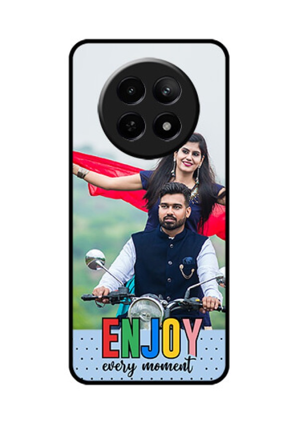 Realme C65 5G Custom Glass Phone Case - Enjoy Every Moment Design
