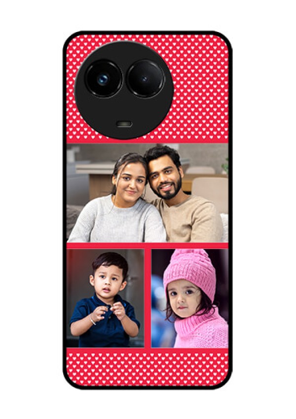 Realme C67 5G Custom Glass Phone Case - Bulk Photo Upload Design