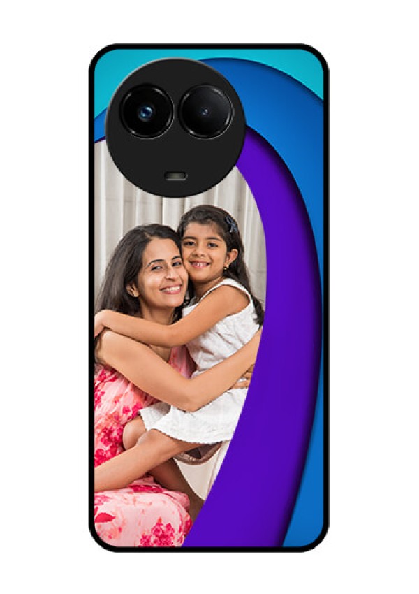 Realme C67 5G Custom Glass Phone Case - Simple Pattern Design