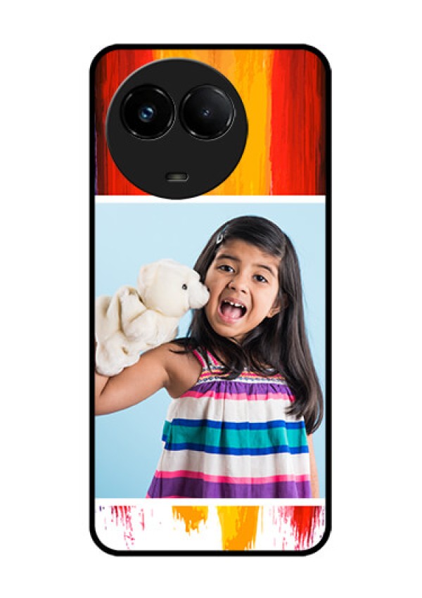 Realme C67 5G Custom Glass Phone Case - Multi Color Design