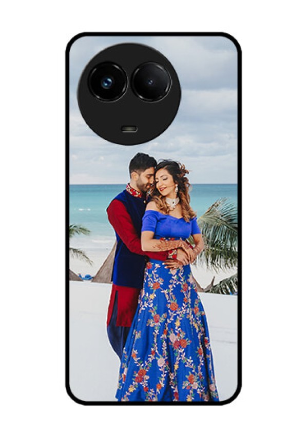 Realme C67 5G Custom Glass Phone Case - Upload Full Picture Design
