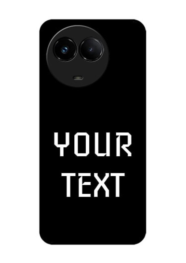 Realme C67 5G Custom Glass Phone Case - Your Name Design