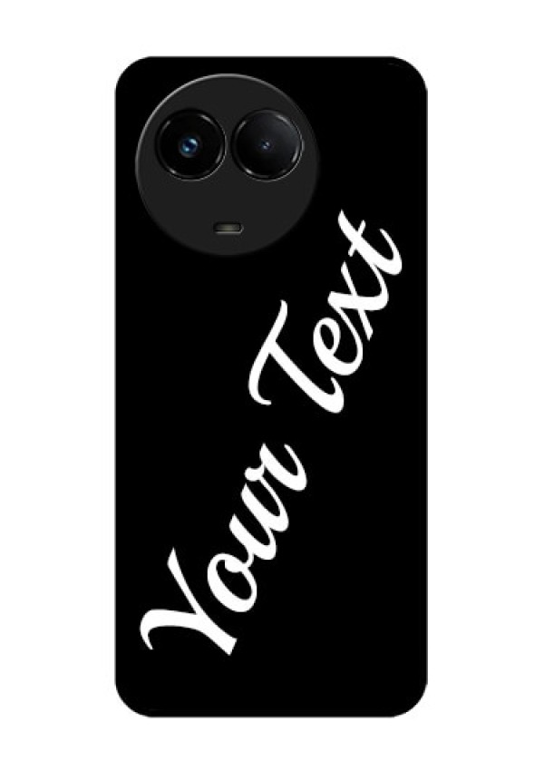 Realme C67 5G Custom Glass Phone Case - With Your Name Design