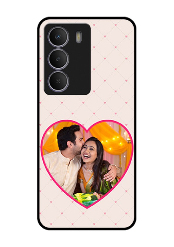 Realme C71 5G Custom Glass Phone Case - Heart Shape Design
