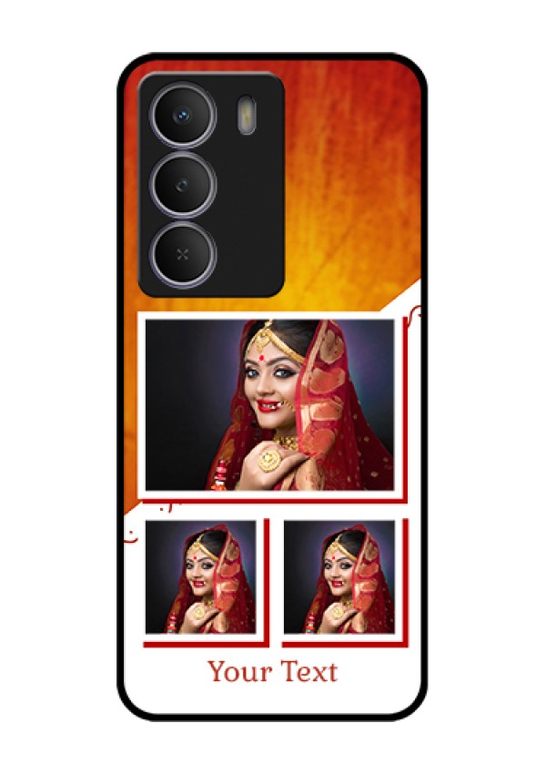 Realme C71 5G Custom Glass Phone Case - Wedding Memories Design