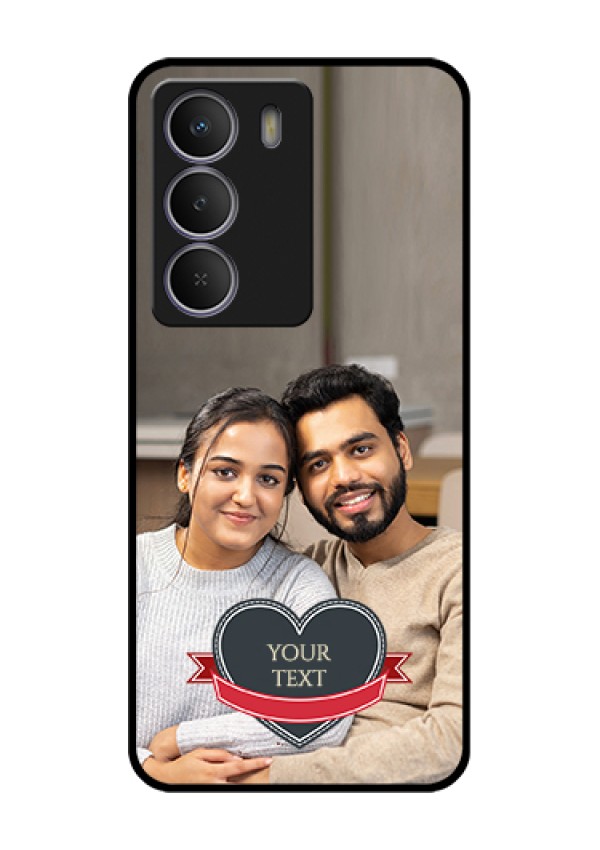 Realme C71 5G Custom Glass Phone Case - Just Married Couple Design