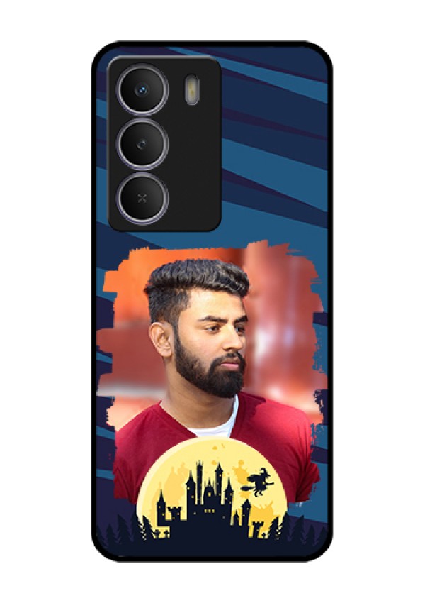 Realme C71 5G Custom Glass Phone Case - Halloween Witch Design