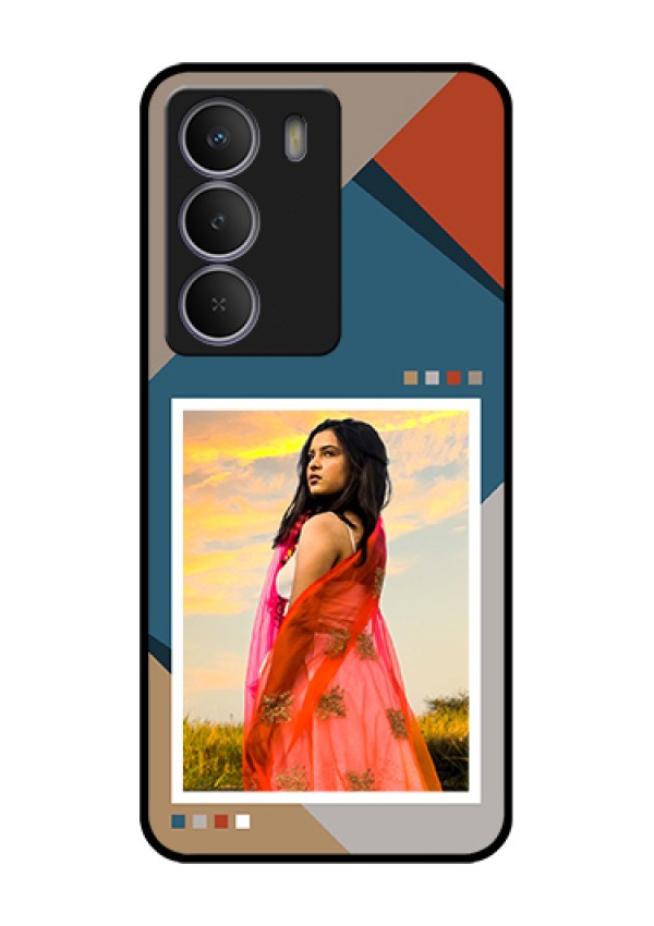 Realme C71 5G Custom Glass Phone Case - Retro Color Pallet Design