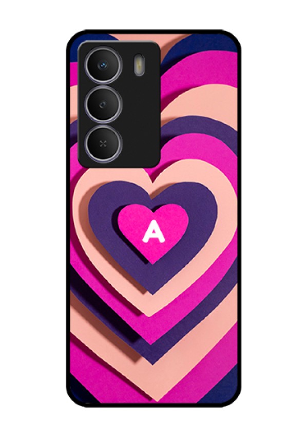 Realme C71 5G Custom Glass Phone Case - Cute Heart Pattern Design