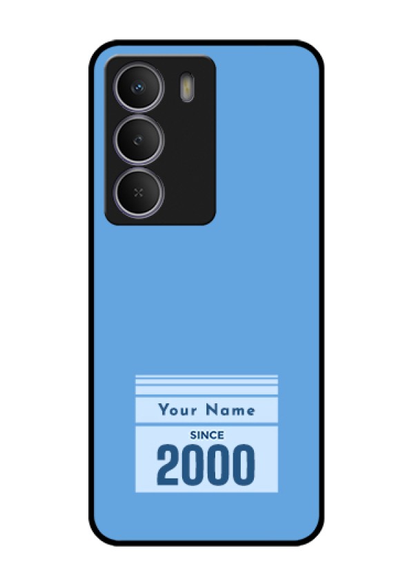 Realme C71 5G Custom Glass Phone Case - Custom Year Of Birth Design