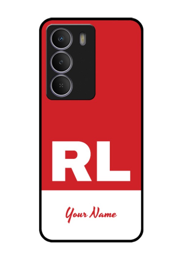 Realme C71 5G Custom Glass Phone Case - Dual Tone Custom Text Design
