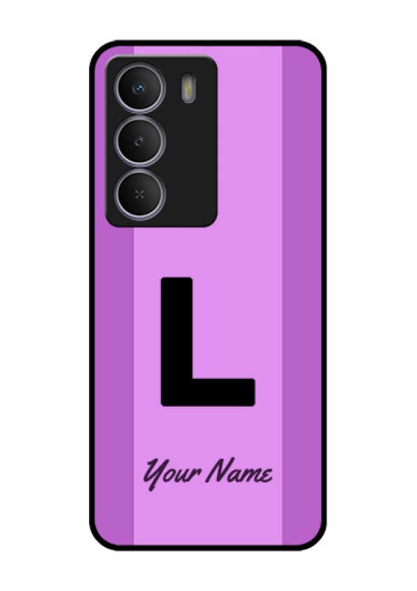 Realme C71 5G Custom Glass Phone Case - Tricolor Custom Text Design