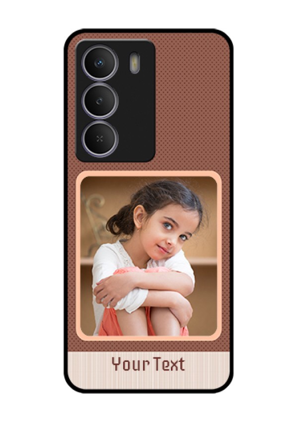 Realme C73 5G Custom Glass Phone Case - Simple Pic Upload Design