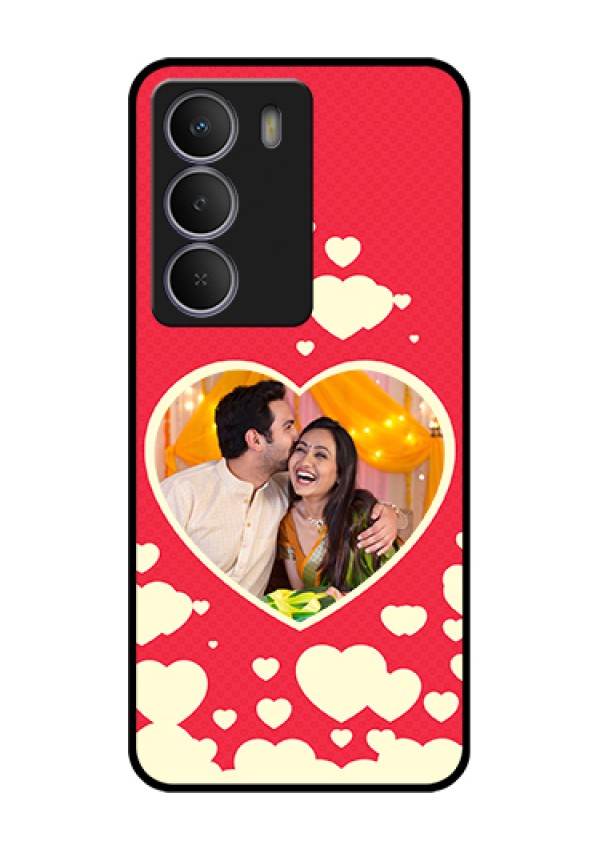 Realme C73 5G Custom Glass Phone Case - Love Symbols Phone Cover Design
