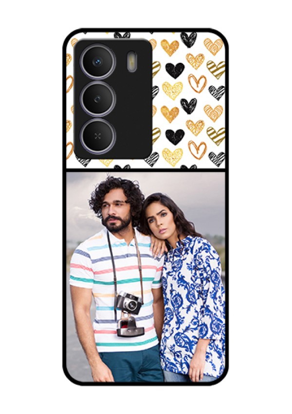 Realme C73 5G Custom Glass Phone Case - Love Symbol Design