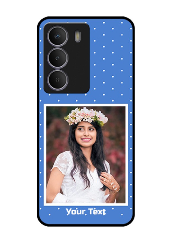 Realme C73 5G Custom Glass Phone Case - Polka Dots Design