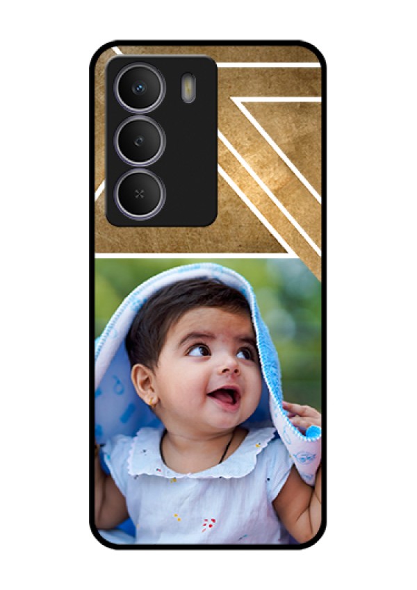 Realme C73 5G Custom Glass Phone Case - Gradient Abstract Texture Design