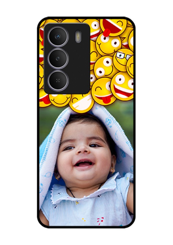 Realme C73 5G Custom Glass Phone Case - With Smiley Emoji Design