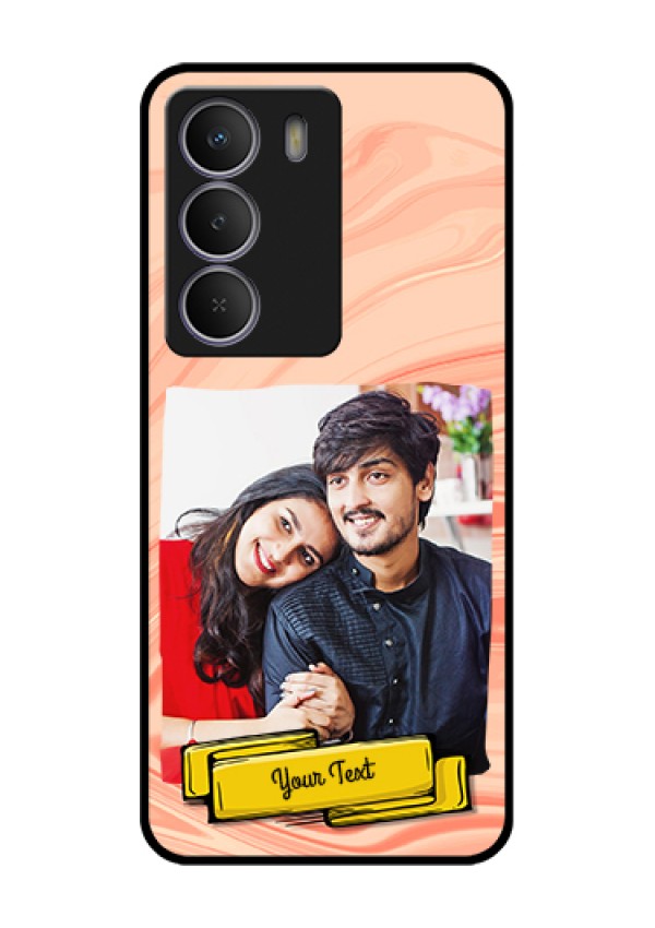 Realme C73 5G Custom Glass Phone Case - Marble Texture Design