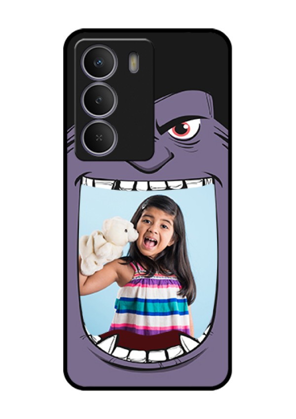 Realme C73 5G Custom Glass Phone Case - Angry Monster Design